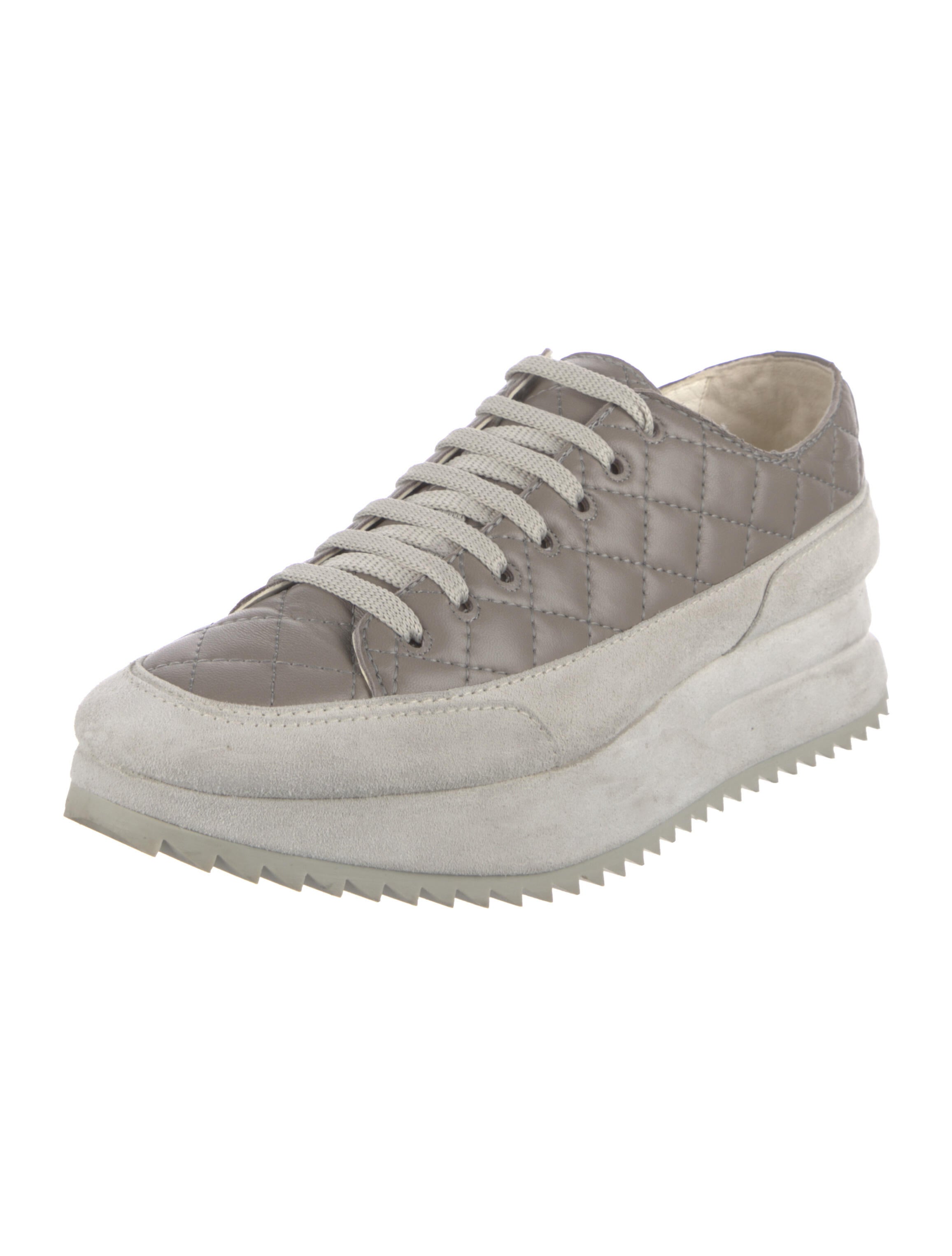 Pedro Garcia Leather Leather Trim Embellishment Sneakers