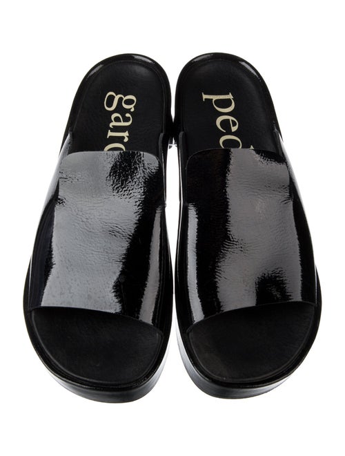 Pedro Garcia Patent Leather Slides