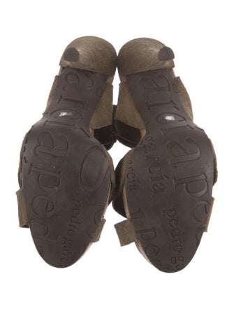Pedro Garcia Suede Sandals