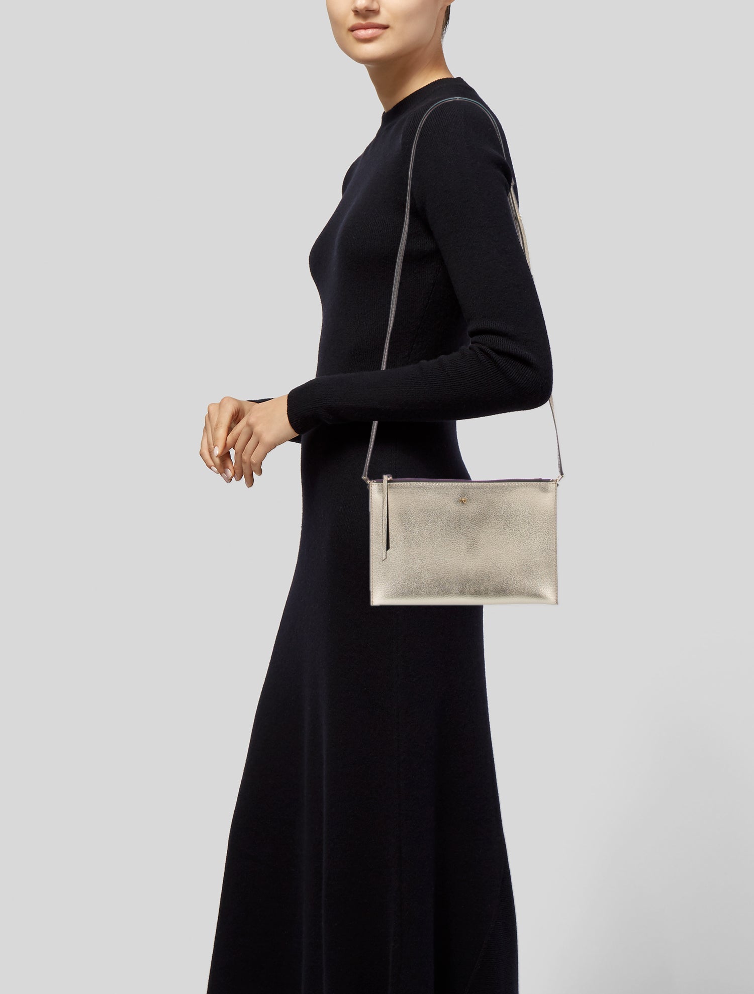 Pedro Garcia Leather Shoulder Bag