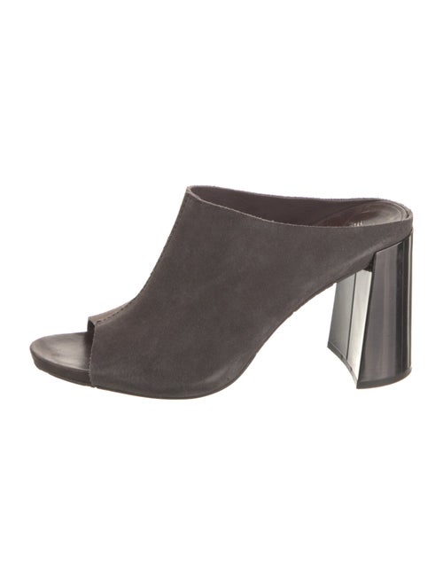 Pedro Garcia Suede Whipstitch Trim Sandals