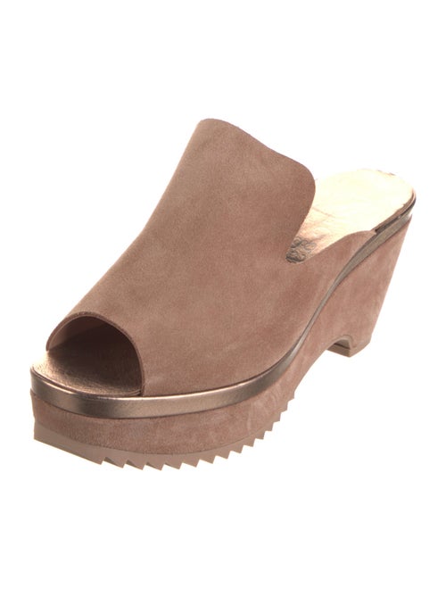 Pedro Garcia Suede Slides