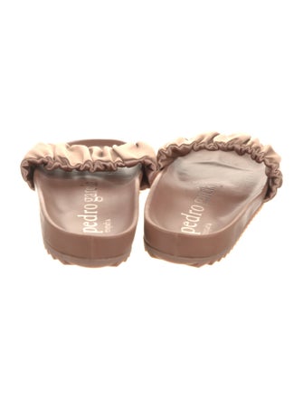 Pedro Garcia Satin Slides