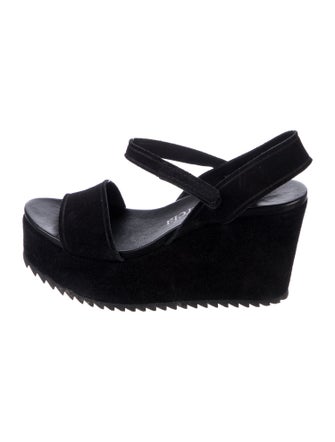 Pedro Garcia Suede Slingback Sandals
