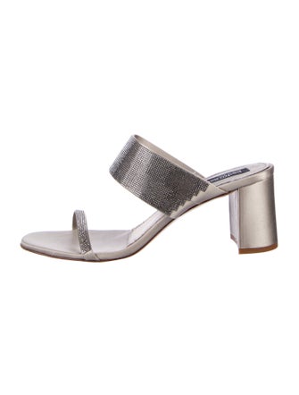 Pedro Garcia Satin Printed Slides