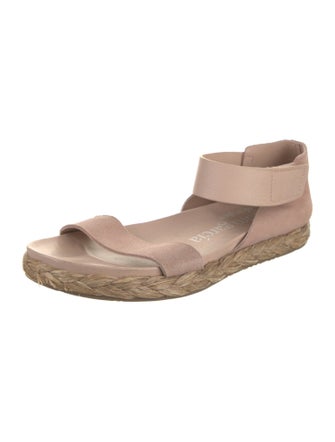 Pedro Garcia Suede Animal Print Espadrilles