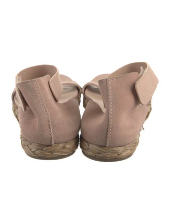 Pedro Garcia Suede Animal Print Espadrilles