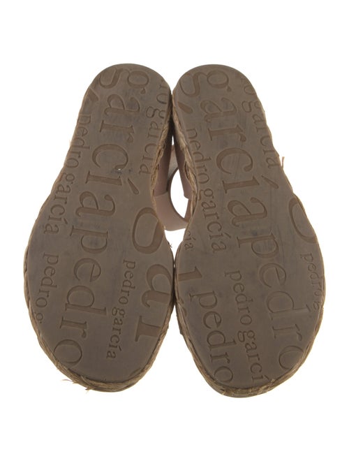 Pedro Garcia Suede Animal Print Espadrilles