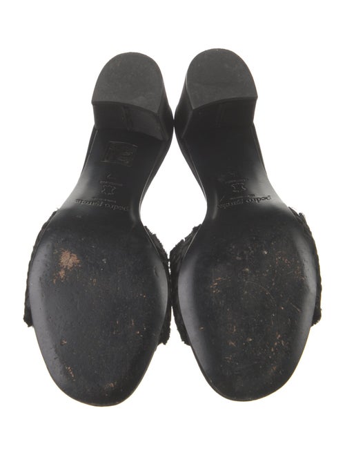 Pedro Garcia Satin Slides