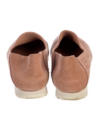 Pedro Garcia Suede Lasercut Accents Loafers