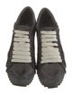 Pedro Garcia Suede Raw-Edge Trim Sneakers