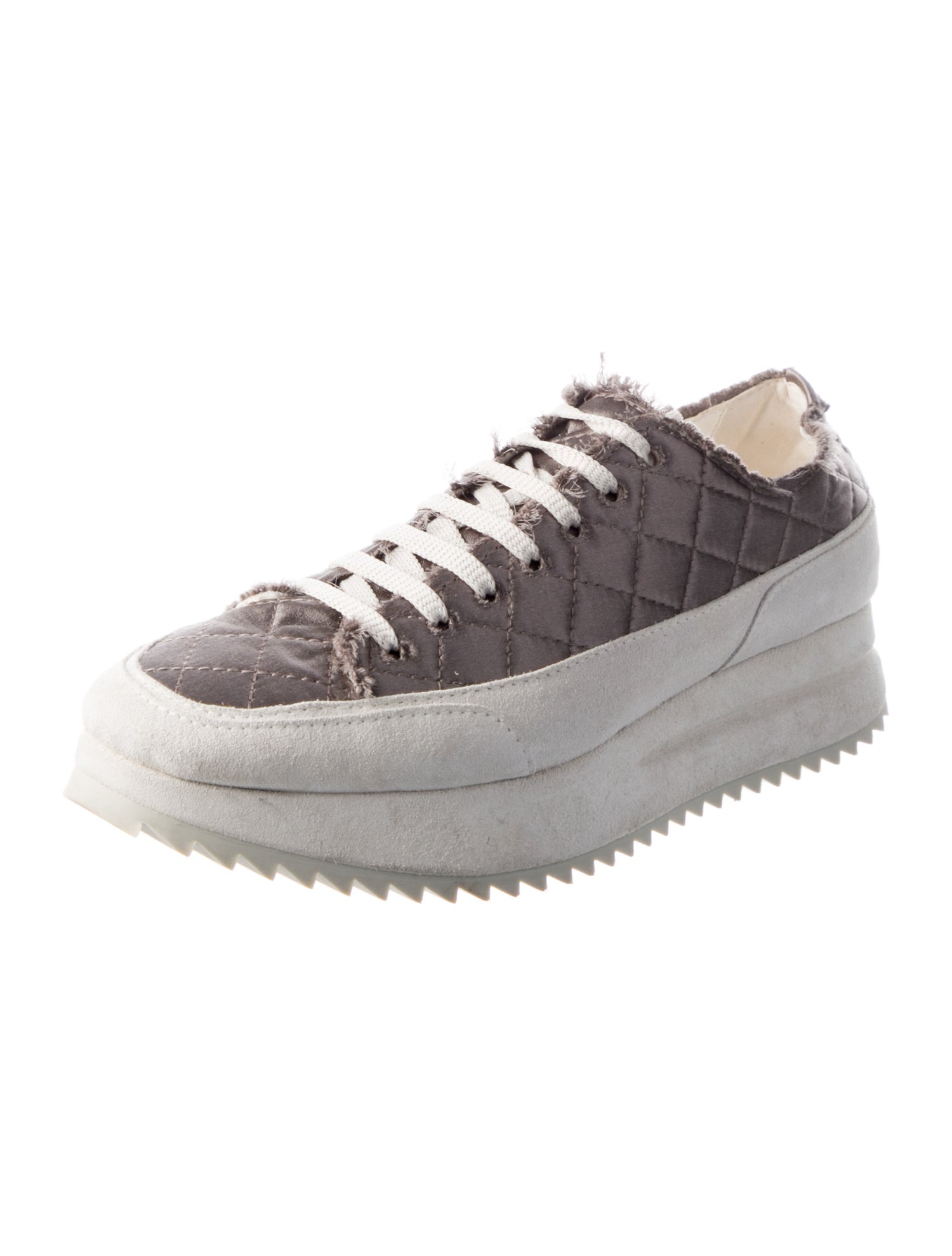 Pedro Garcia Satin Sneakers
