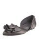 Pedro Garcia Satin D'Orsay Flats