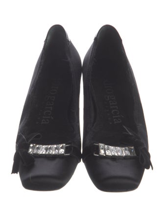 Pedro Garcia Satin Flats
