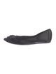 Pedro Garcia Satin Raw-Edge Trim Flats