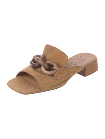 Pedro Garcia Suede Slides