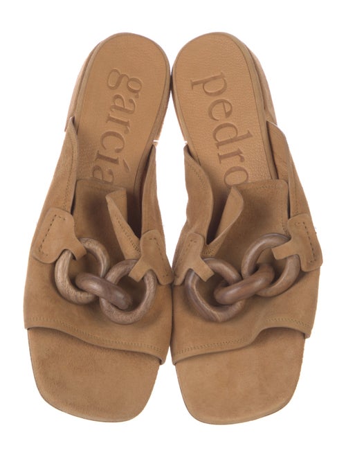 Pedro Garcia Suede Slides