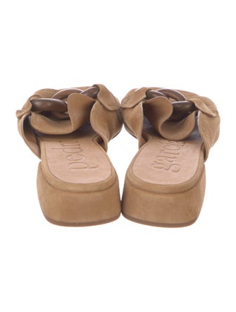 Pedro Garcia Suede Slides