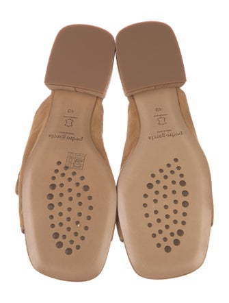 Pedro Garcia Suede Slides