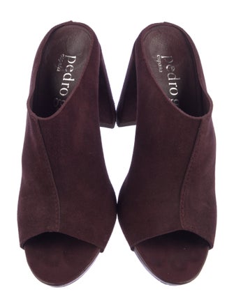 Pedro Garcia Suede Slides