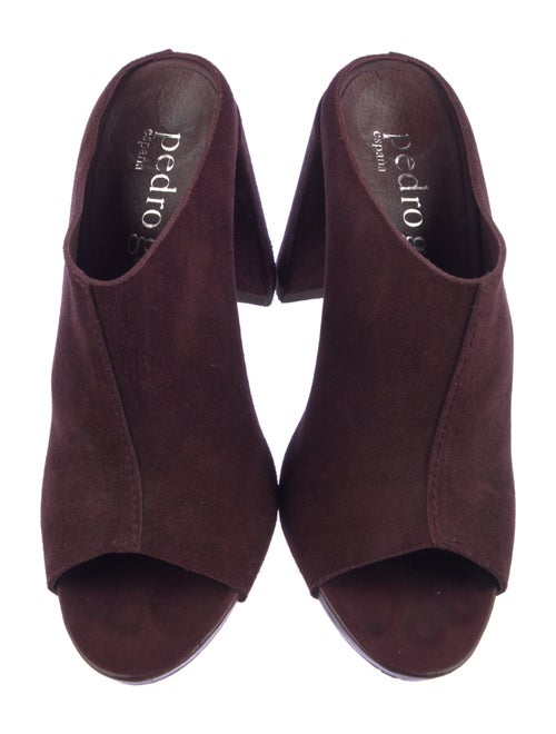 Pedro Garcia Suede Slides