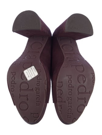 Pedro Garcia Suede Slides