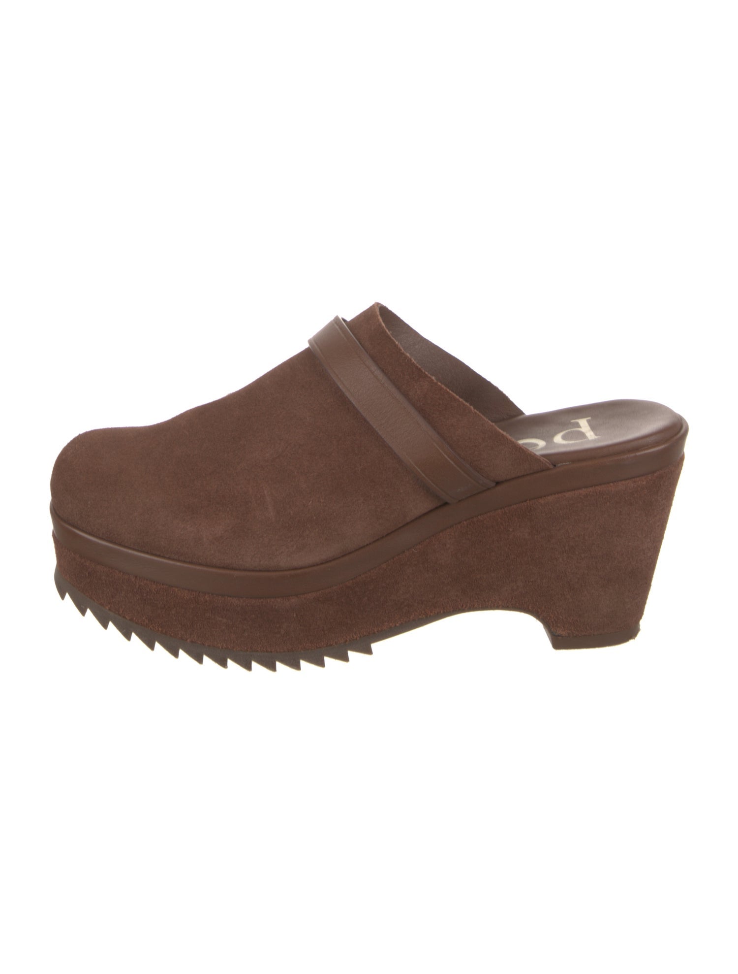 Pedro Garcia Suede Leather Trim Embellishment Mules