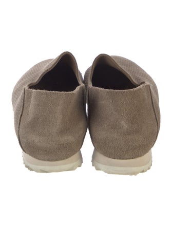 Pedro Garcia Suede Lasercut Accents Loafers