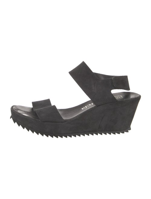 Pedro Garcia Suede Slingback Sandals