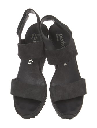 Pedro Garcia Suede Slingback Sandals