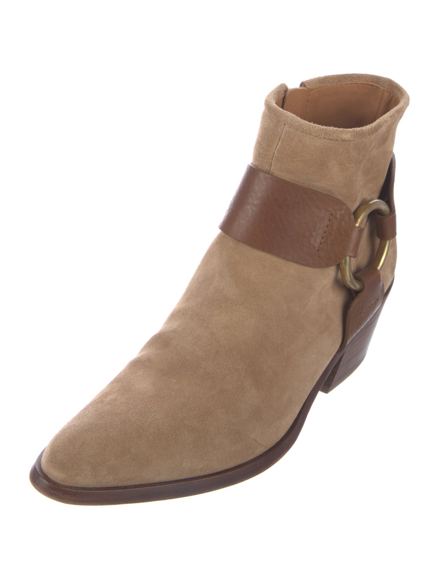 Pedro Garcia Suede Moto Boots