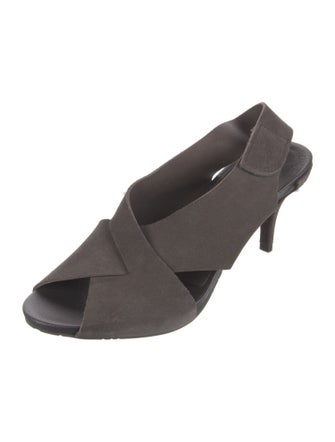 Pedro Garcia Suede Slingback Sandals
