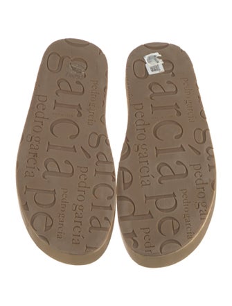 Pedro Garcia Leather Slides