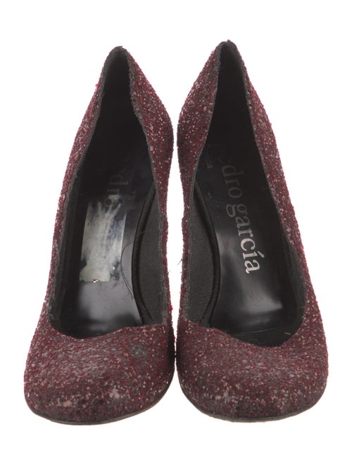 Pedro Garcia Glitter Glitter Accents Pumps
