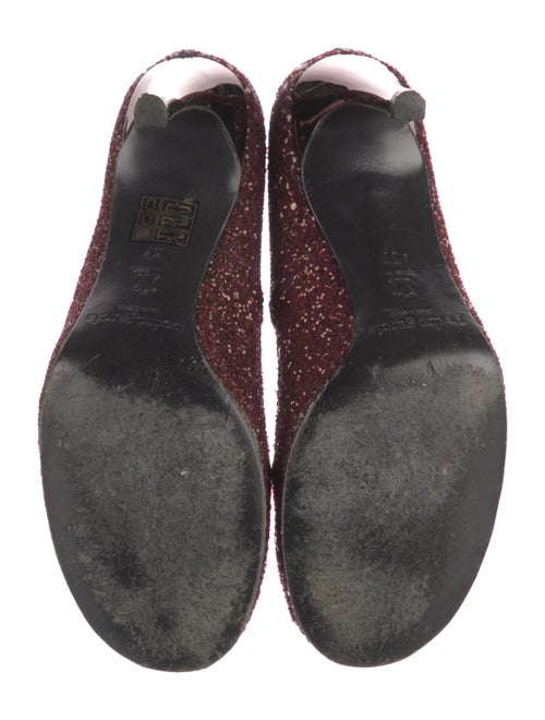 Pedro Garcia Glitter Glitter Accents Pumps