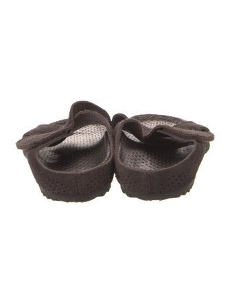 Pedro Garcia Suede Animal Print Slides