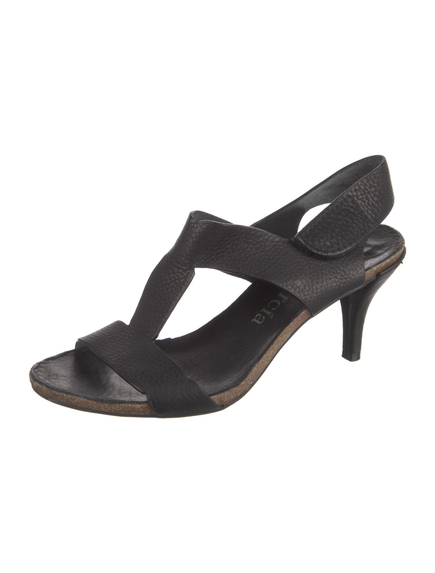 Pedro Garcia Leather T-Strap Sandals