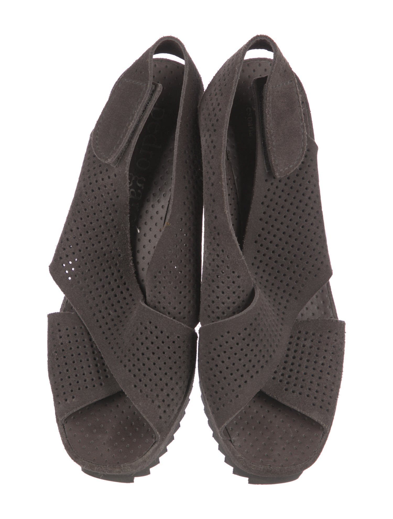 Pedro Garcia Suede Slingback Sandals