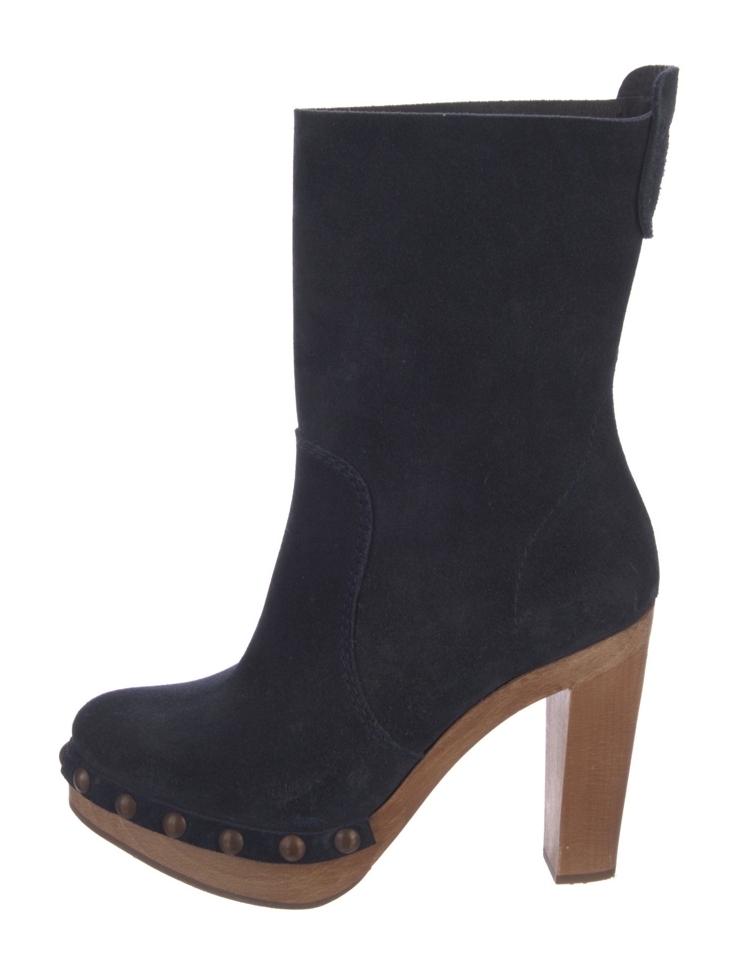 Pedro Garcia Suede Studded Accents Boots