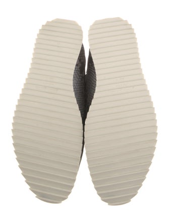 Pedro Garcia Suede Animal Print Athletic Sneakers