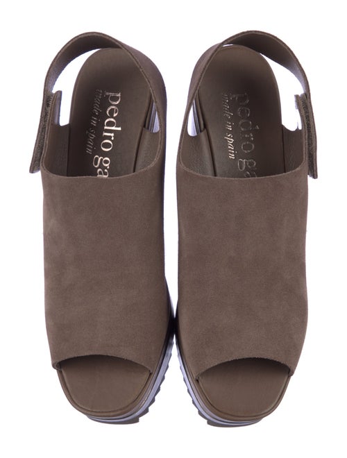 Pedro Garcia Suede Slingback Sandals