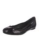 Pedro Garcia Sequins Distressed Accents Ballet Flats