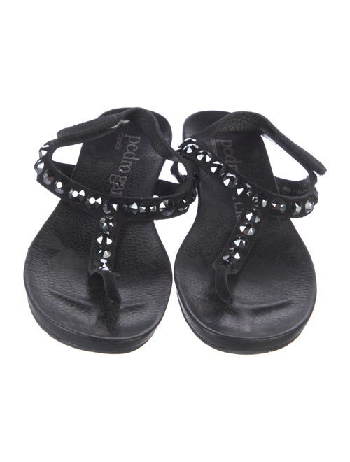 Pedro Garcia Suede T-Strap Sandals