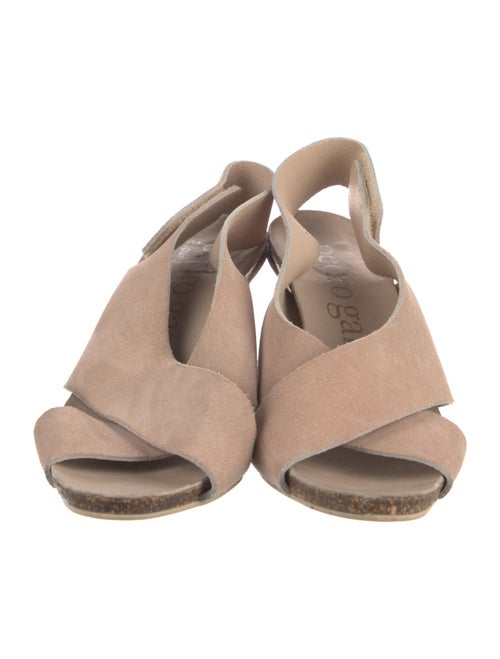Pedro Garcia Suede Slingback Sandals