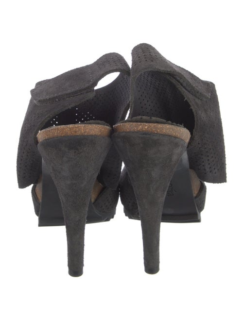 Pedro Garcia Suede Lasercut Accents Sandals