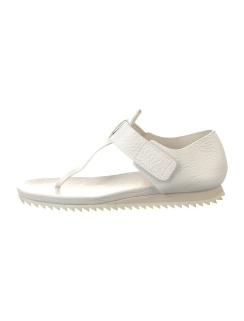 Pedro Garcia Leather T-Strap Sandals