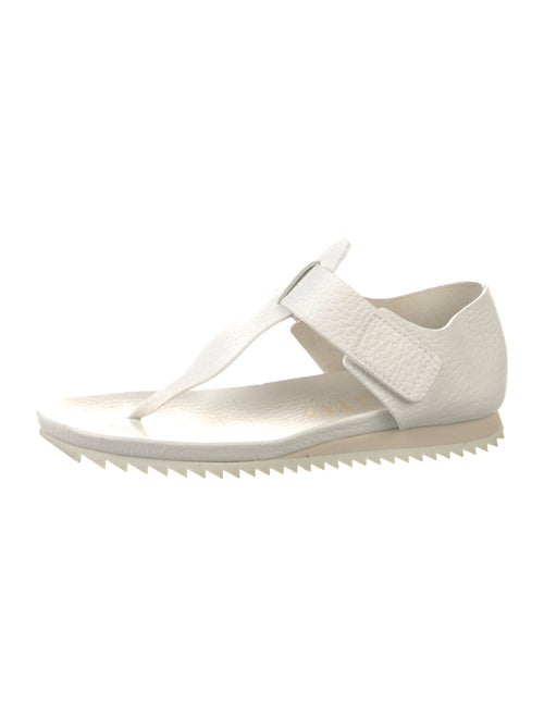 Pedro Garcia Leather T-Strap Sandals