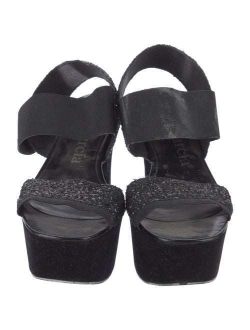 Pedro Garcia Suede Slingback Sandals