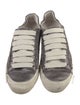 Pedro Garcia Satin Fringe Trim Accent Sneakers
