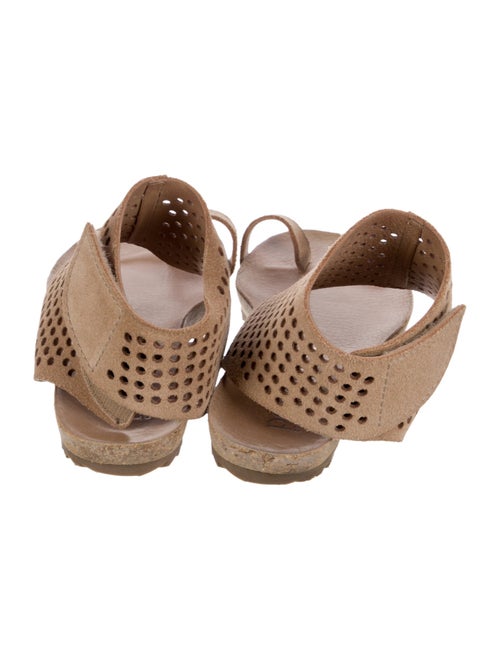 Pedro Garcia Suede Lasercut Accents Gladiator Sandals